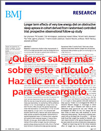 Artículo original — Apnea del Sueño