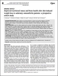 Improved nutritional status and bone health