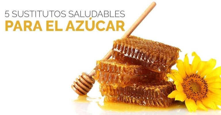 5 alimentos con los que podrás reemplazar el azúcar.