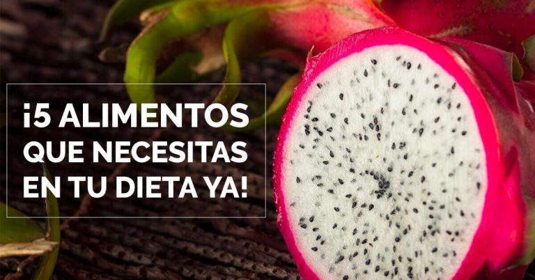 Estos 5 alimentos aportarán muchos beneficios a tu dieta.