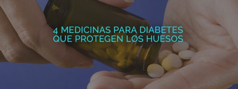 Hay medicinas para diabetes que también sirven para proteger los huesos.