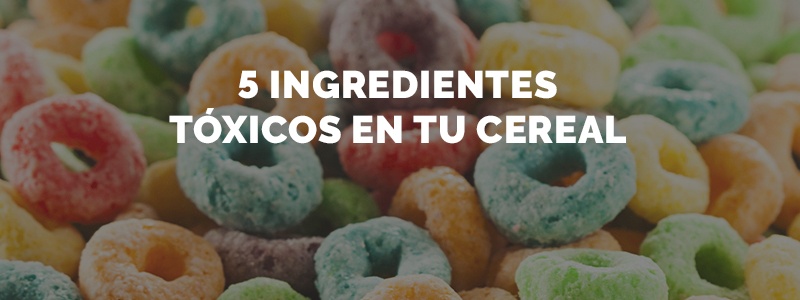 Podrían existir varios ingredientes tóxicos en tu cereal.