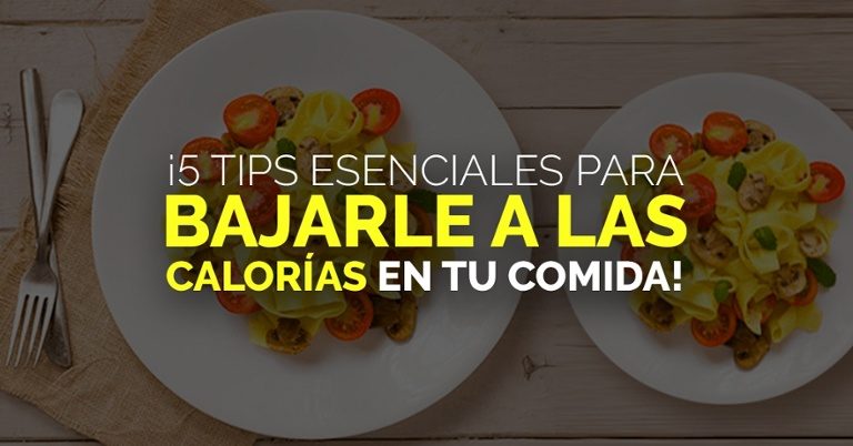 Tips para bajar de peso