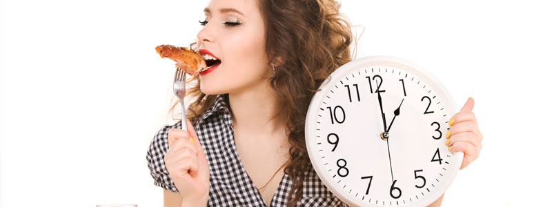 Aprende las horas para comer