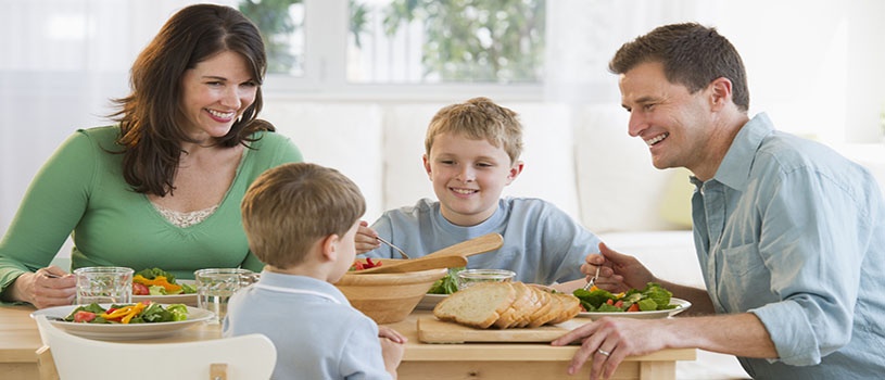 No pierdas el hábito de cenar en familia