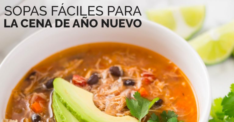 Sopas saludables