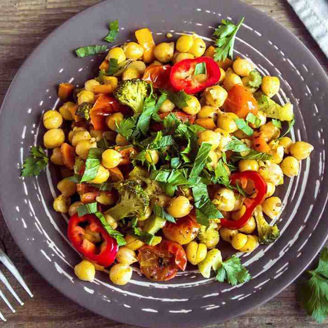 Receta CWP Ensalada de garbanzo estilo CWP